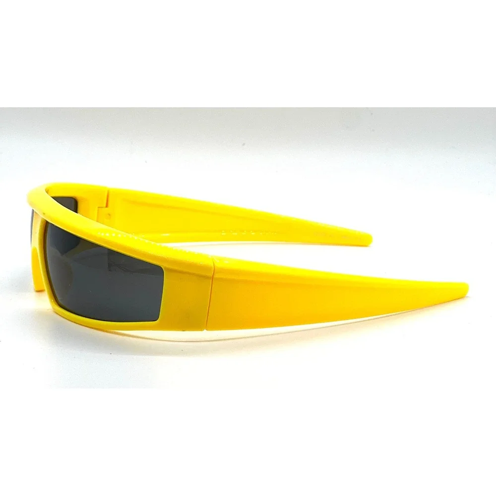 Women Sunglasses Streetwear, Neon, Techno, Matrix, Space, Alien Bold Performance